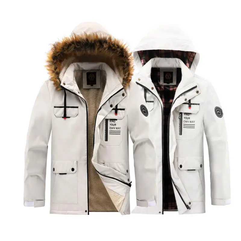 

Winter Men's Korean Version Student Casual Loose Hooded Cotton Jacket