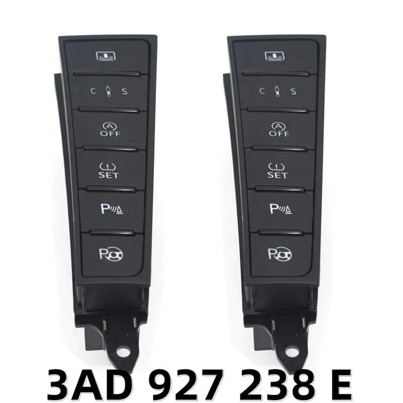 

For Volkswagen VW Passat B7 CC Curtain Switch PLA PDC DCC OFF SET Combination Switch Button 3AD927238B 3AD927238E