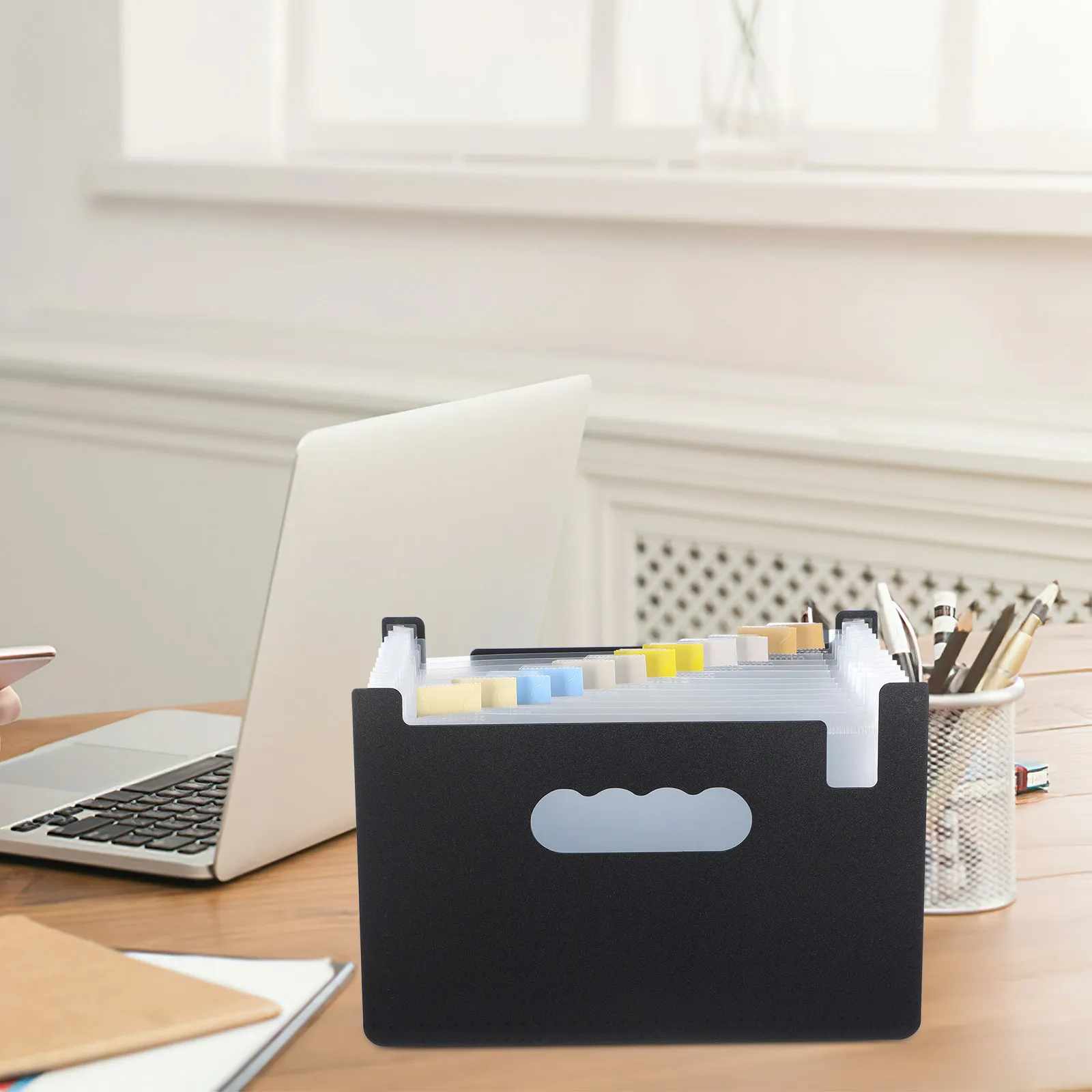 쿠폰 정리 파일 폴더 다기능 영수증 홀더 문서 지갑 티켓 보관 휴대용 사무용 파일 가방