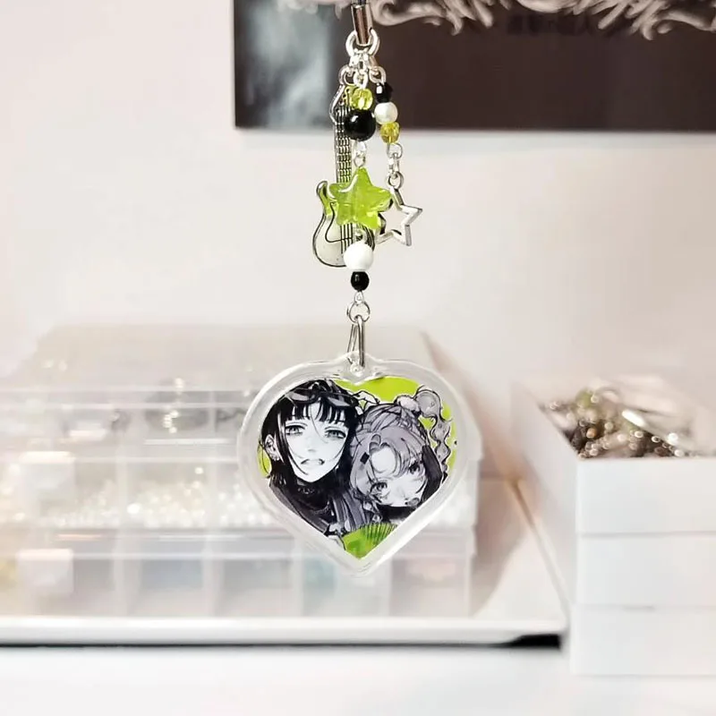 Handmade Aesthetic Phone Charm Keychains