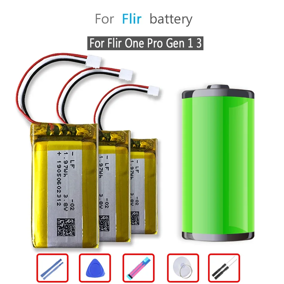 Batteria Onepro 520Mah Per Flir One Pro Gen 1 3 Gen1 Gen3 Gen 3 Termocamera