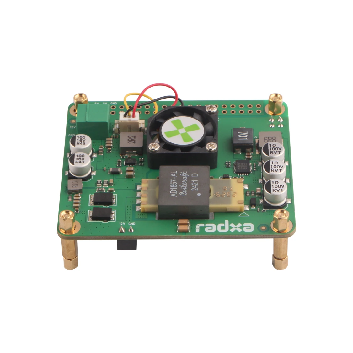 AvaCoreRadxa 25W PoE+ HAT (Radxa X4용)