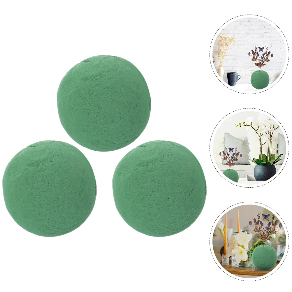 

Floral Foam Sphere Wet Flower Foam Balls Round Foam Block Florist Supplies Wedding Aisle Decoration Favors