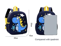 Cute Children's Backpacks Trendy Waterproof  Student Backpack Cute Animal Print Baby bag  New Kids Backpack 5