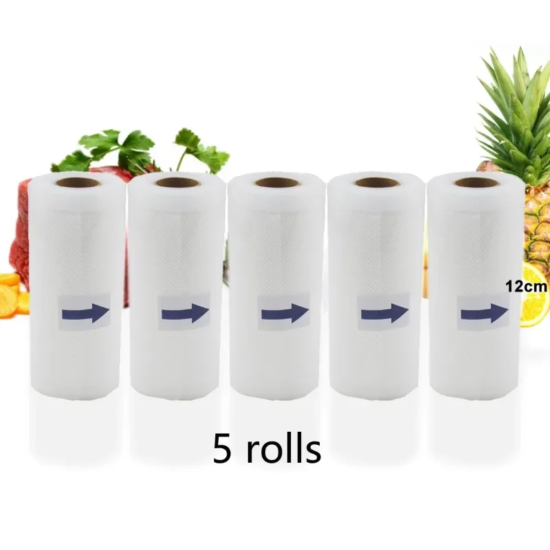 

12*500cm Vacuum Food Sealer Bags Roll Storage Bag For kitchen Packaging Sealing Machine Fresh Keeping BPA Free