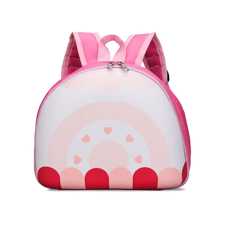 2024 New Korean Version Ice cream Shape Children's Backpack Kindergarten Schoolbag 3-5 Years Old Boys Girls Cute Children Bag 2