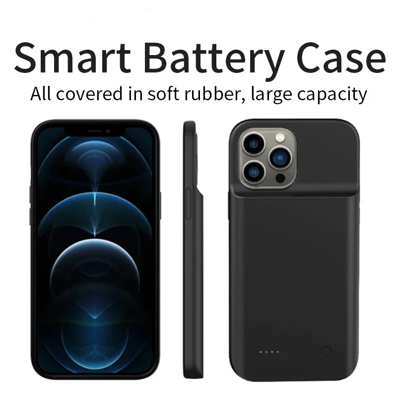 6800mAh Power Case For iPhone 14 Plus battery charger case For iPhone 14 Pro Max charging Cover For iPhone 14 Plus PowerBank
