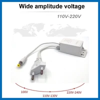 Водонепроницаемый адаптер питания постоянного тока 12 В 2 А ЕС для камер видеонаблюдения AHD камера DVR NVR вход AC100V-240V 5,5 мм * 2,1 мм — изображение 4