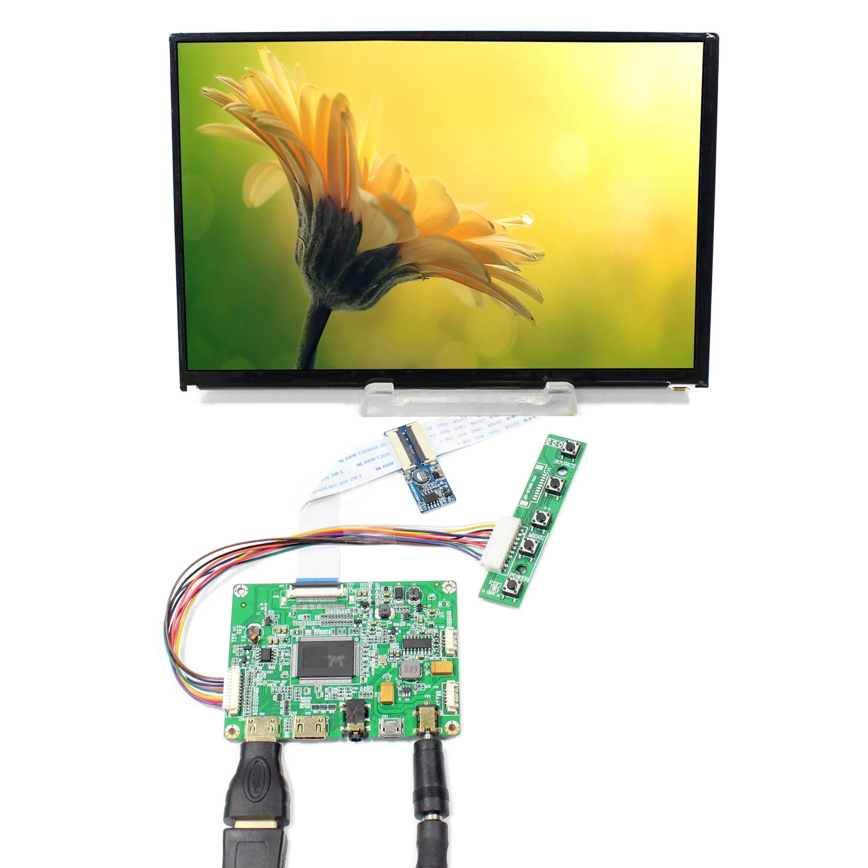 

Плата контроллера Mini HD MI LCD 8,9 дюйма VVX09F035M10 1920x120 0 IPS ЖК-экран