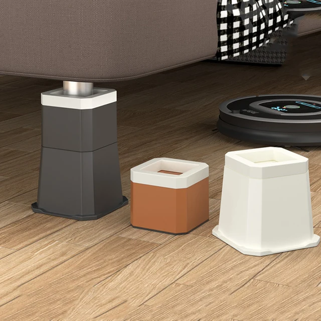 Coffee Table Heightening Pad Non-slip Table Bed Legs Foot Pad Rectangular Trapezoidal Combination Home Appliances Booster Pad 5