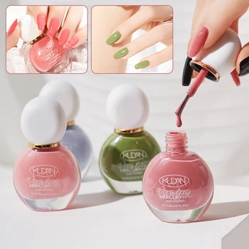 Smalto per Unghie a Base d'Acqua 12ml, Asciugatura Rapida in 60 Secondi, Colori Autunno/Inverno, Alta Lucentezza, per Manicure Fai-da-Te