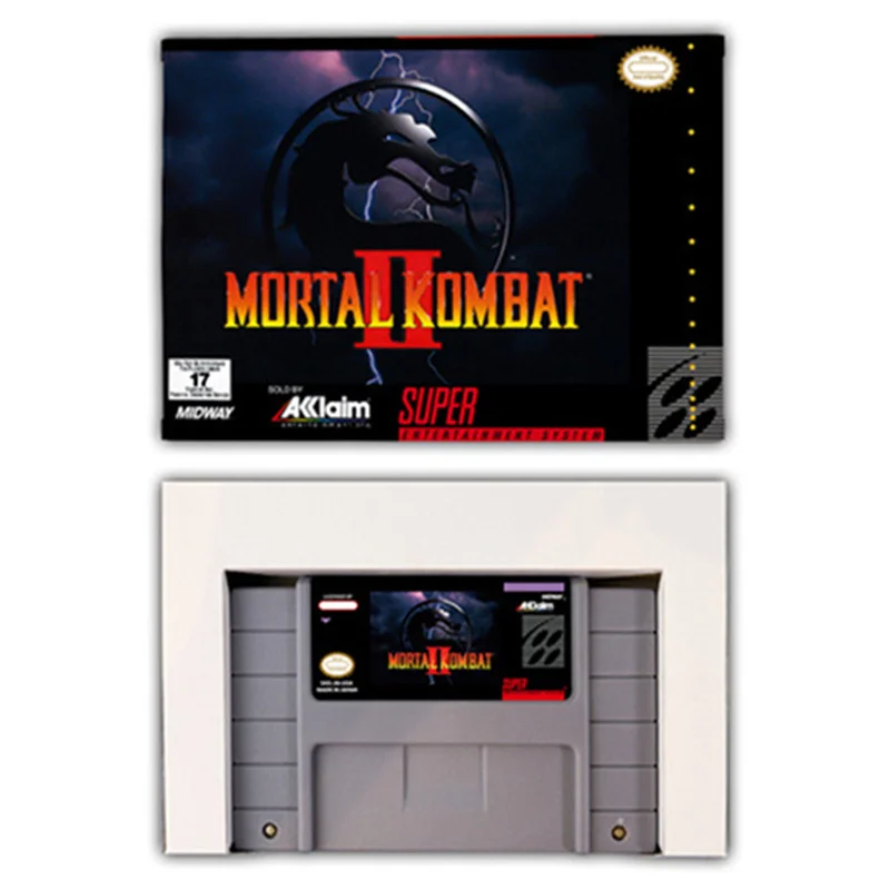 Play SNES Mortal Kombat II (USA) Online in your browser 