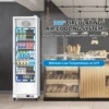 Commercial Refrigerator, 12.4 Cu.Ft. Fridge with Glass Door, Commercial Bar Cooler with Adjustable Shelves,Display Fridge 4