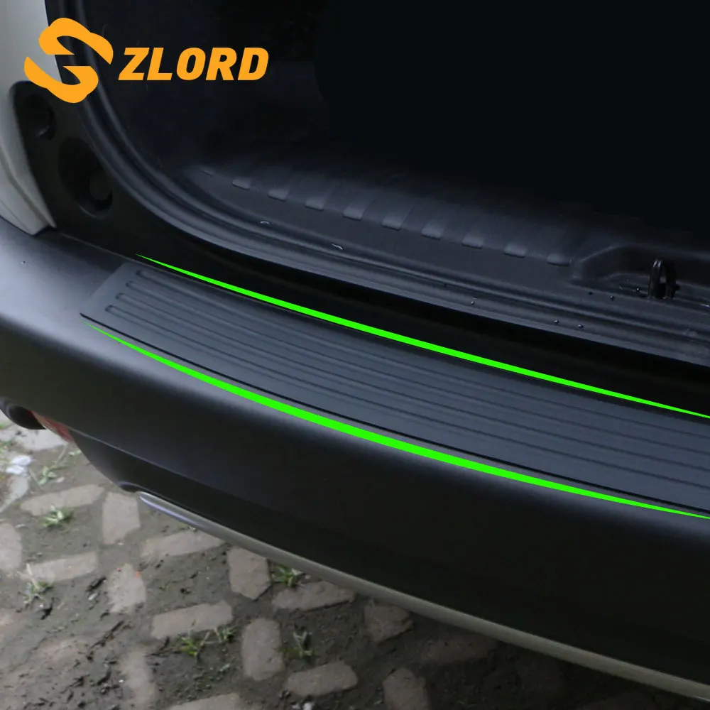 Car Stainless Steel Rear Bumper Protector Guard for Ford Ecosport 2018 2019 2020 Trunk Sill Kick Plate Anti-Scratch Auto Styling Accessories 