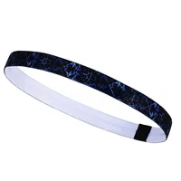 Sports thin headband, yoga fitness headband, sweat guiding and absorbing elastic band, silicone anti slip breathable headband - Image 4