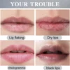 Turmeric Remove Dark Lip Balm Lighten Melanin Exfoliating Lip Oil Fade Lip Line Dead Skin Moisturizing Brighten Repair Lip Care 4