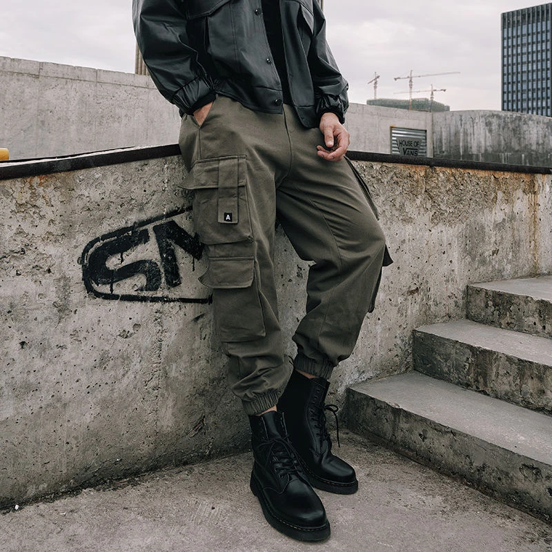 Cargo Pants Korean Style Men vlr.eng.br