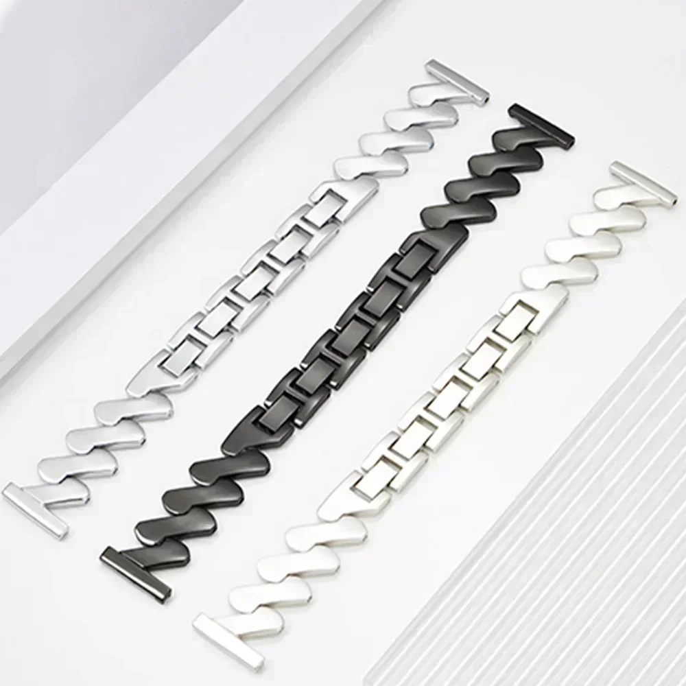 Luxury Metal Strap for Smartwatches - 18mm, 20mm, 22mm