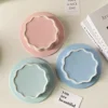 1pc 270ml Ceramic Lace Cat Bowl For Cat Food And Water, Anti-Overflow Design For Pet Supplies 5