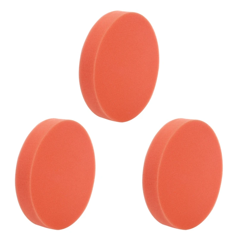 

Комплект мягких зеркальных полировальных подушек для автомобиля, 3x6 дюймов, 150 мм, Полировальный Инструмент оранжевого цвета