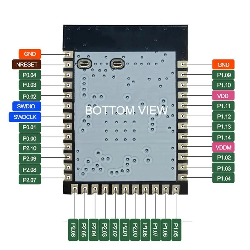 AS95-NRF54L15 무선 블루투스 6.0 BLE 모듈 스마트 홈 애플리케이션용 저전력 개발 보드(스레드 지원)