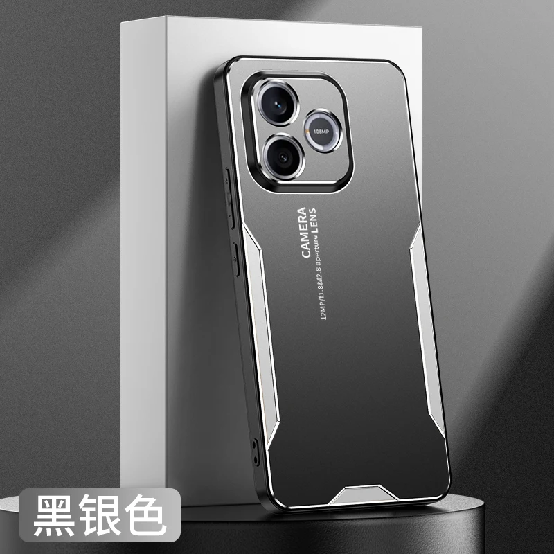 Metal Matte Lens Camera Protection Case - Anti-Drop Shockproof Bumper Cover