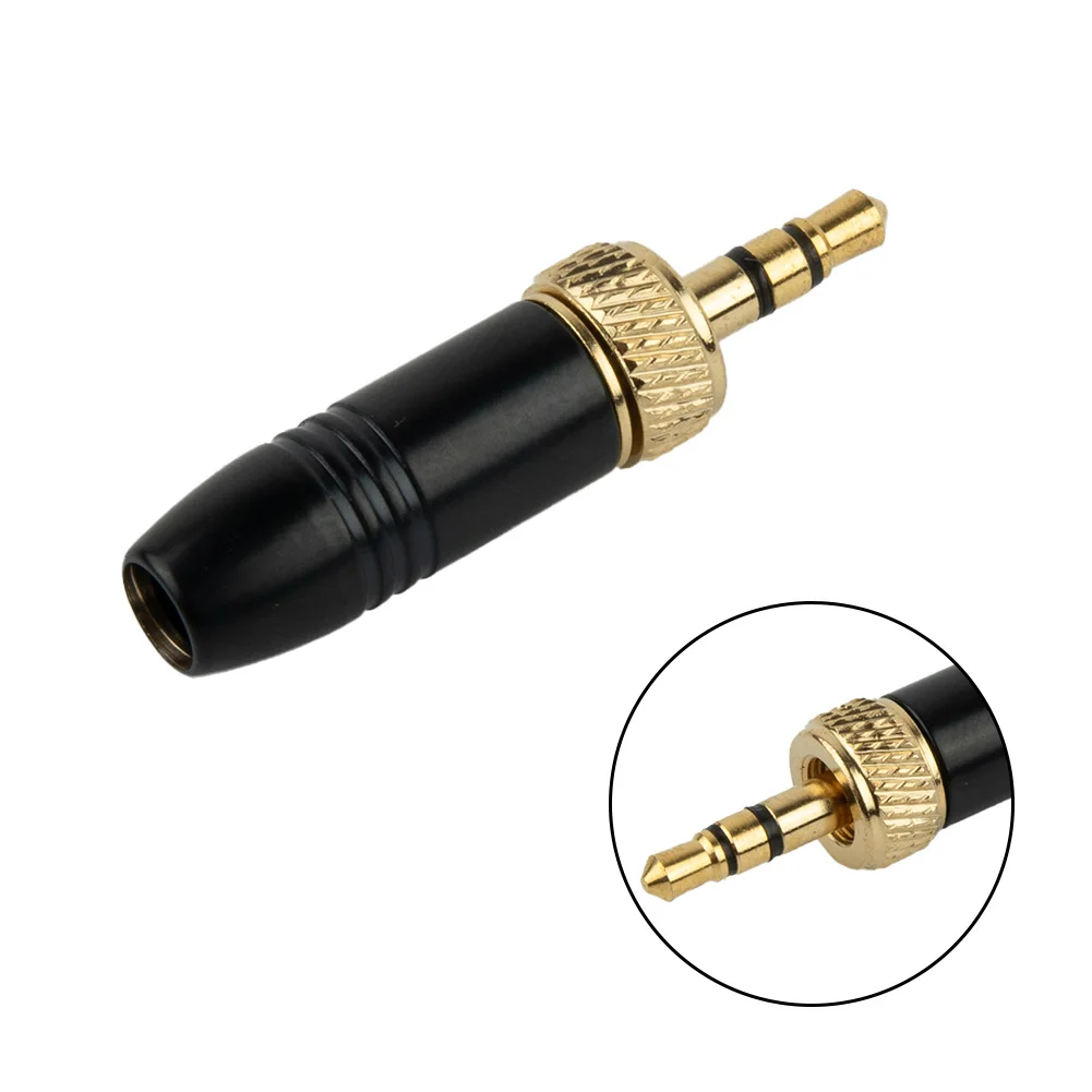 3.5mm Male Stereo Mini Jack-Plug Headphone Audio Solder Connector Replacement Microphone Cable Accessories Pro Audio 1PC