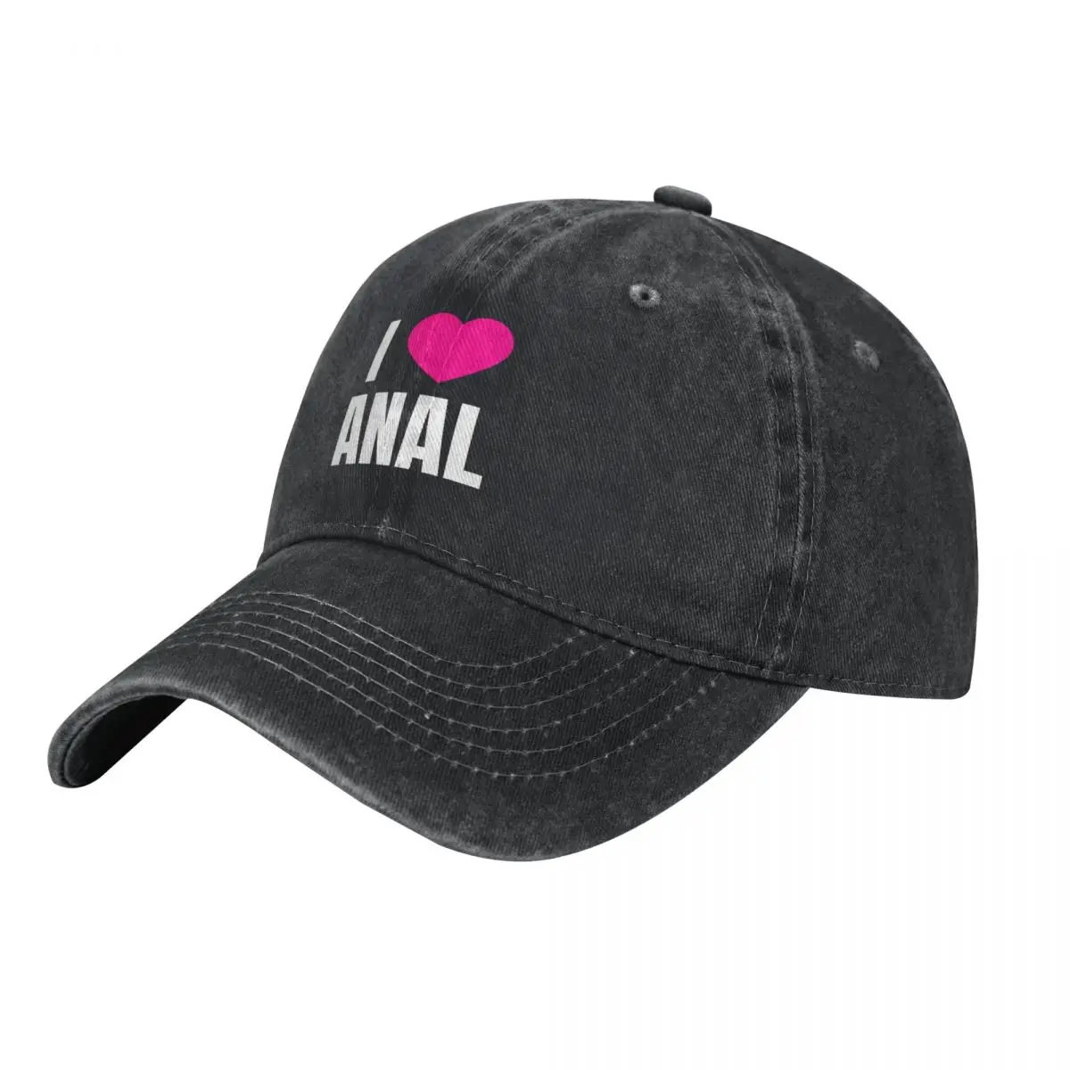 I Love ANAL Baseball Cap Men Women summer Outdoor Snapback Hats