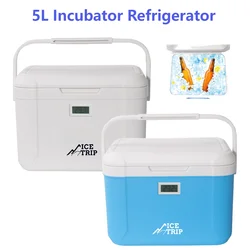 5L Car Refrigerator Fridge Portable Small Freezer Compressor Long-Term Preservation Personal Ice Box for Home Use Vehicle Truck