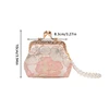 Chinese Style Embroidered Brocade Coin Purse Elegant Retro Small Mini Bag Wedding Party Luxury Designer Women Evening Clutch 6