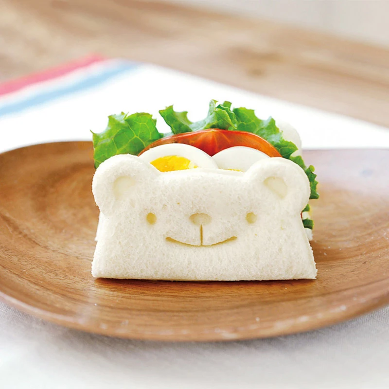 

Bread Moulds 3D Sandwich Animal Shapes Sandwich Rice Balls DIY Bento Breakfast For Kids Making Onigiri Tool
