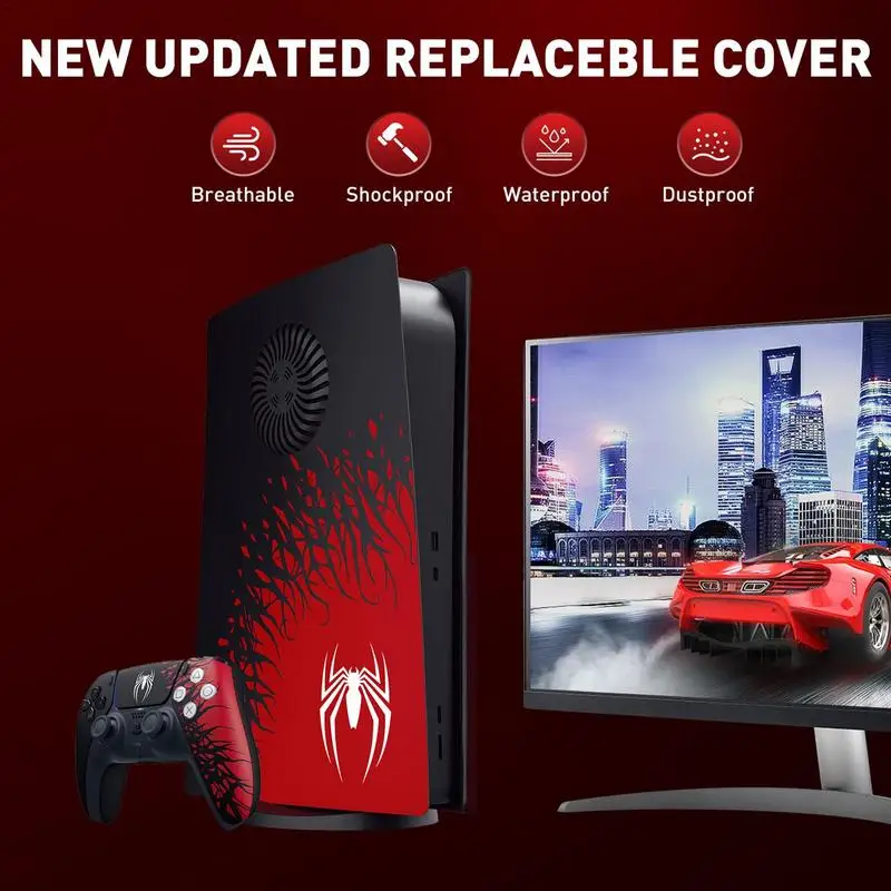 

Защитная панель для PS5 Slim, аксессуары для консоли, боковые панели, сменный защитный чехол для PS5 PlayStation Slim