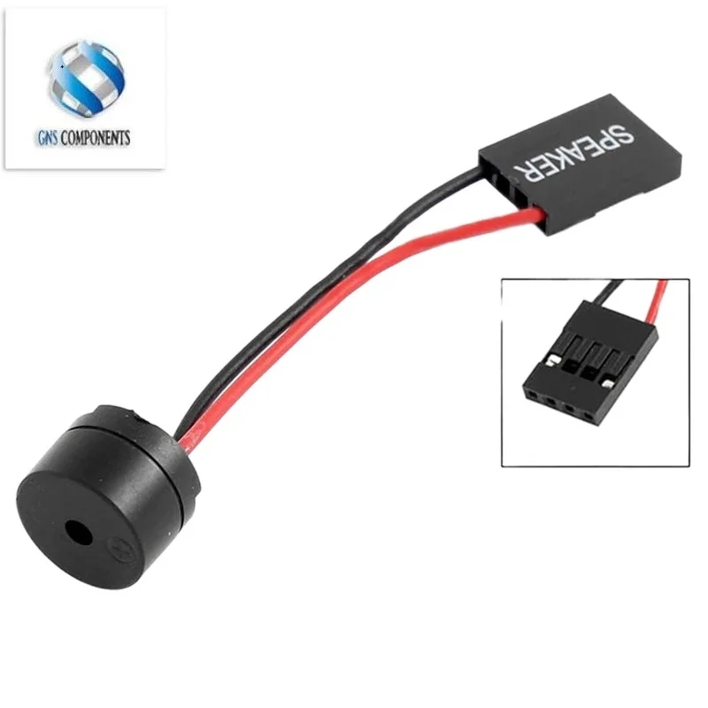 PC 내부 BIOS 컴퓨터용 미니 플러그 스피커, 마더보드 미니 온보드 케이스, 부저 보드 경고음 알람, 100PCs, 신제품