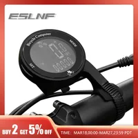 ESLNF Wireless Bike Computer Bicycle Odometer Multi Functional LCD Screen Cycling Speedometer Mountain Bike Speedo Meter