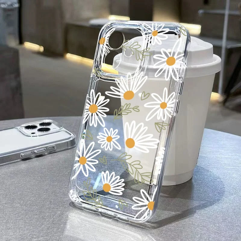 Luxury Floral TPU Phone Case - Elegant and Durable Design