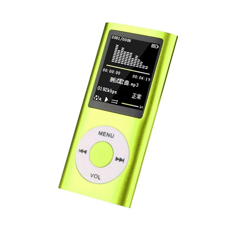 1.8-inch Mini MP4 Player Portable Fm Radio Stereo Music Playing E-book Playback Recording Pen MP3 Audio Player For Windows Mac mp3 music player