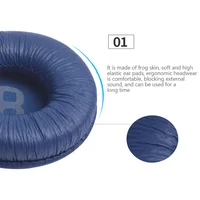 Earpads Replacement Leather Foam Cushions Pad Covers Top Headband For JBL JR300 T450BT T500BT Tune600 Headset 70mm Ear Pads - Image 5