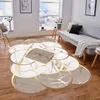 Irregular Gold Carpets for Living Room Decor Brown Large Area Rug Bedroom Carpet Non-slip Washable Lounge Sofa Side Floor Mat 4