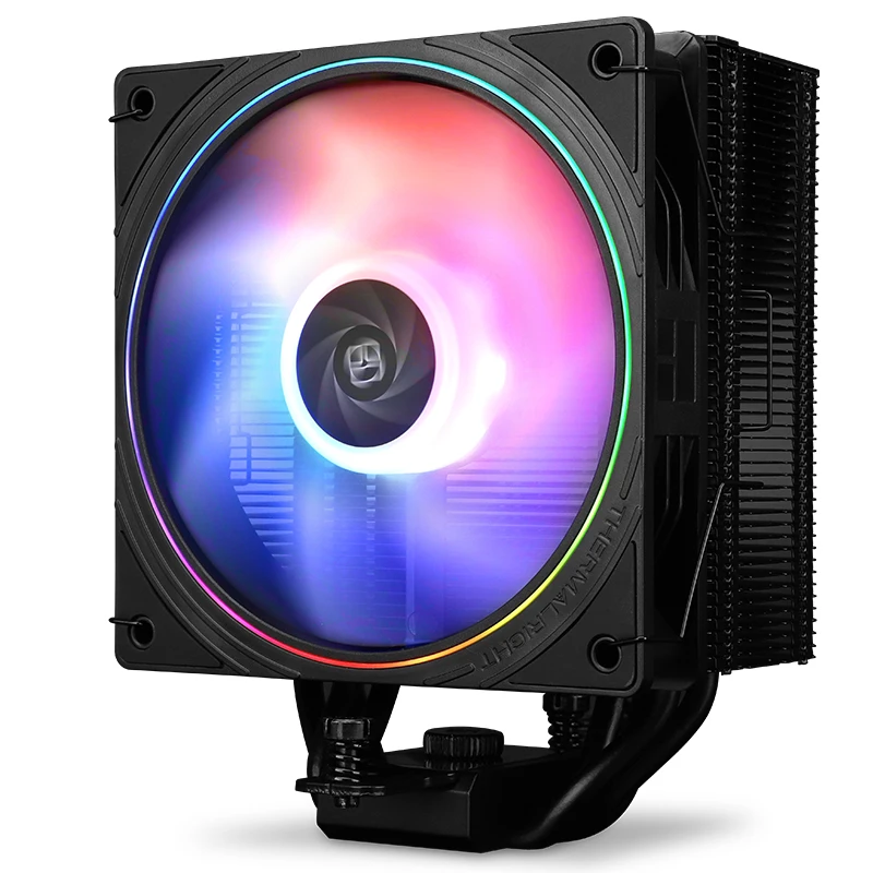 

Охладитель ЦП Thermalright AS120 V2 4 с тепловой трубкой, воздушный кулер с одной башней, радиатор для LGA1700 115X 1200 AMD AM4 AM5