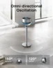 Pedestal Fan with Smart Control, 43'' Inches, 150°+120° Omni-Directional Oscillating Quiet Fans for Bedroom, 110ft Circulat 2