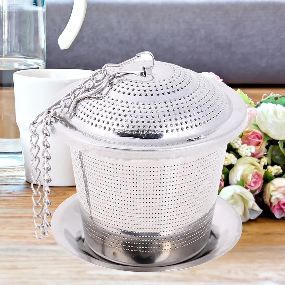 Stainless Steel Tea Infuser Ultra Fine Tea Strainer Multi-Function Mesh Tea Strainer Extra Fine Tea Diffuser for Loose Tea