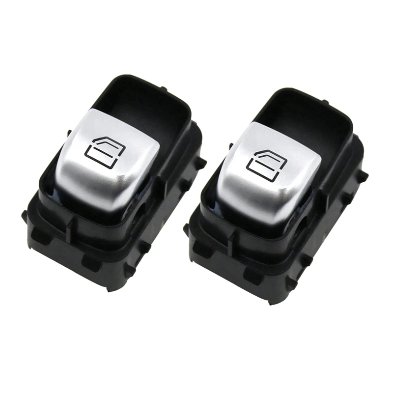 

2X переключатель окна правой пассажирской двери автомобиля для Mercedes-Benz W205 S205 X253 C253 Clase C AMG 2059051513 (черный)