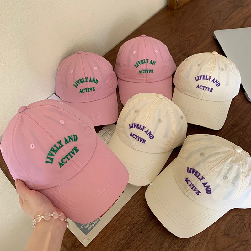 Ponytail Cap Sportsgirl Hat Summer Women Baseball Cap Quick Drying