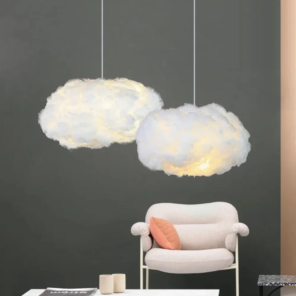 Modern Floating Cloud Led Pendant Lights Living Dining Children Room Chandelier Lighting Kitchen Bar Club Hanging Lamp Luminaire 5