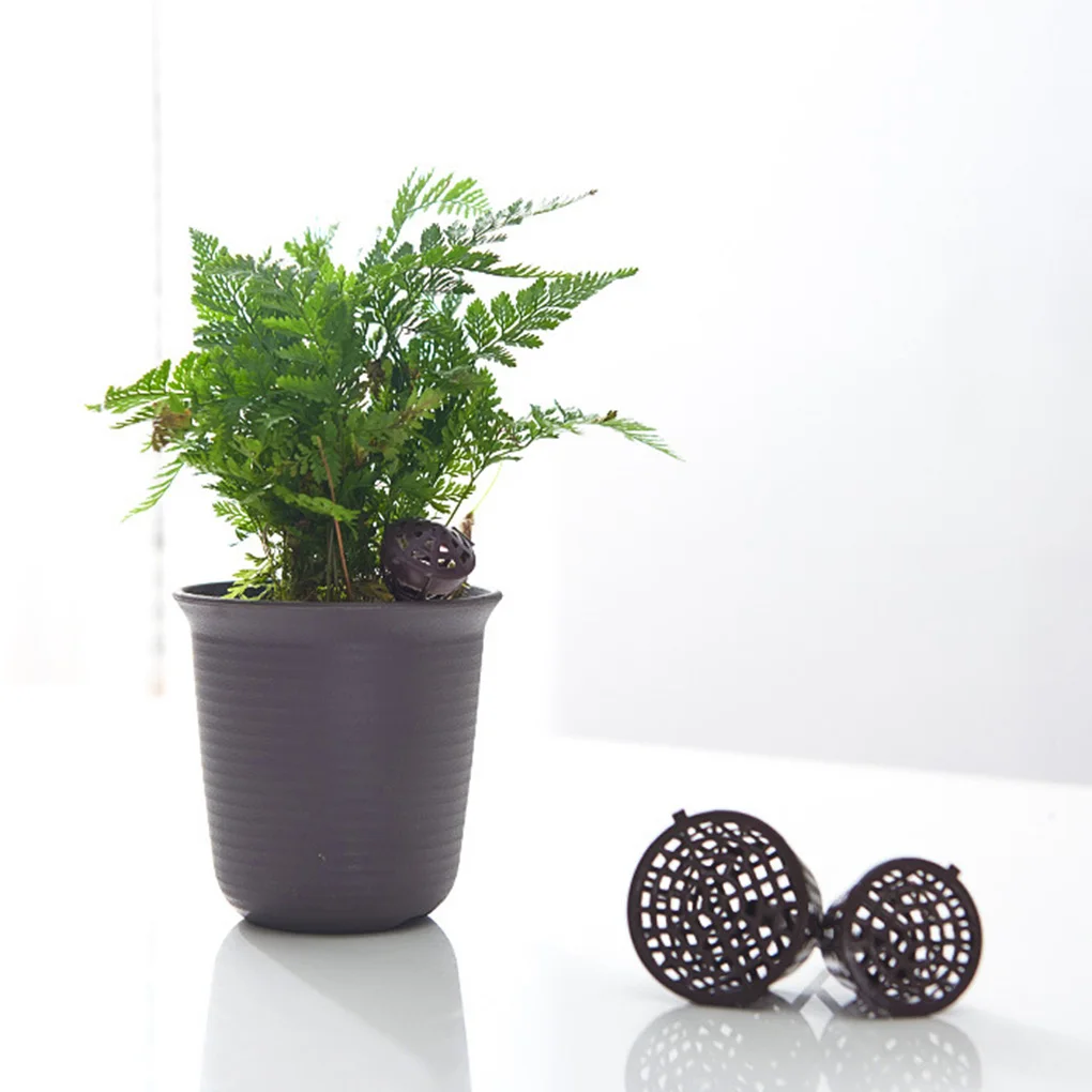 10PCS/Set Fertilizer Lid Basket Bonsai Planting Tool Gardening Supplies Garden Nursery Automatic Fertilization Fertilizer Box garden tools,fertilizer basket box