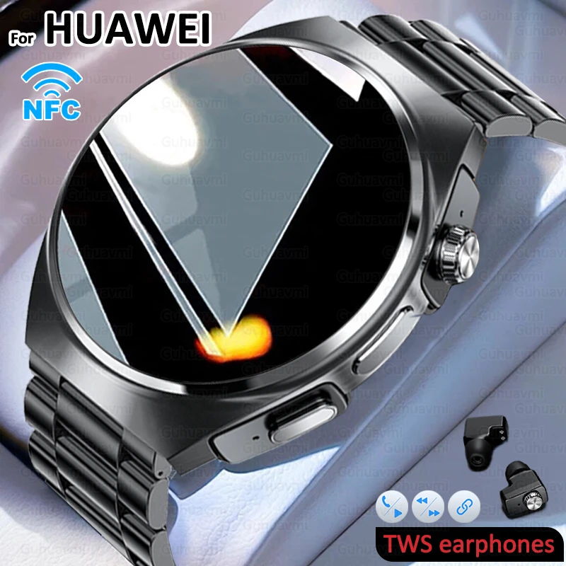 Huawei-Montre intelligente TWS, en 1, écouteurs Bluetooth avec