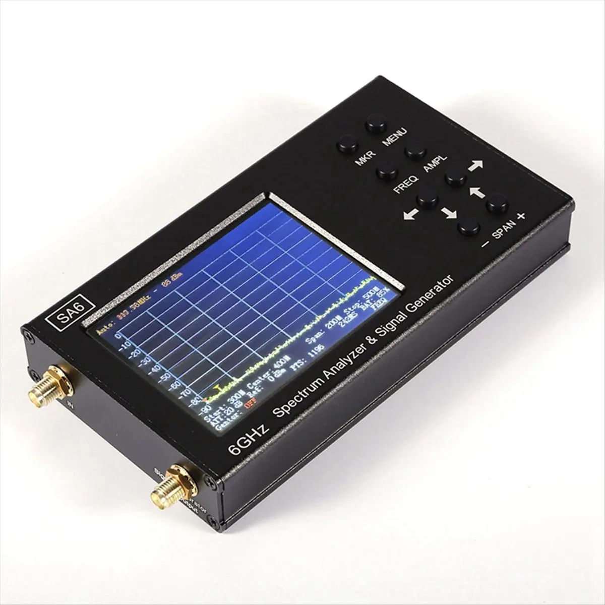 T35C SA6 휴대용 스펙트럼 분석기 Wi-Fi CDMA Lab 35-6200Mhz 신호 테스트 신호 6G 휴대용 테스터