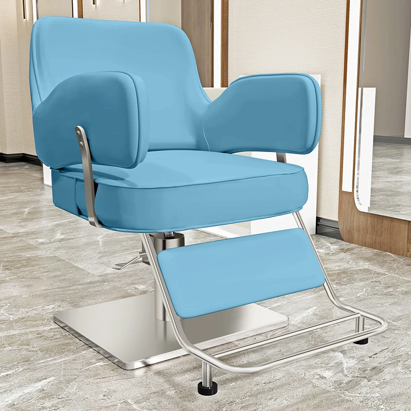 

Trendy Hair Barber Chairs Salon Specific Cutting Adjustable Seats Chair Folding Ironing Dyeing Silla Pedicura Salon Furniture