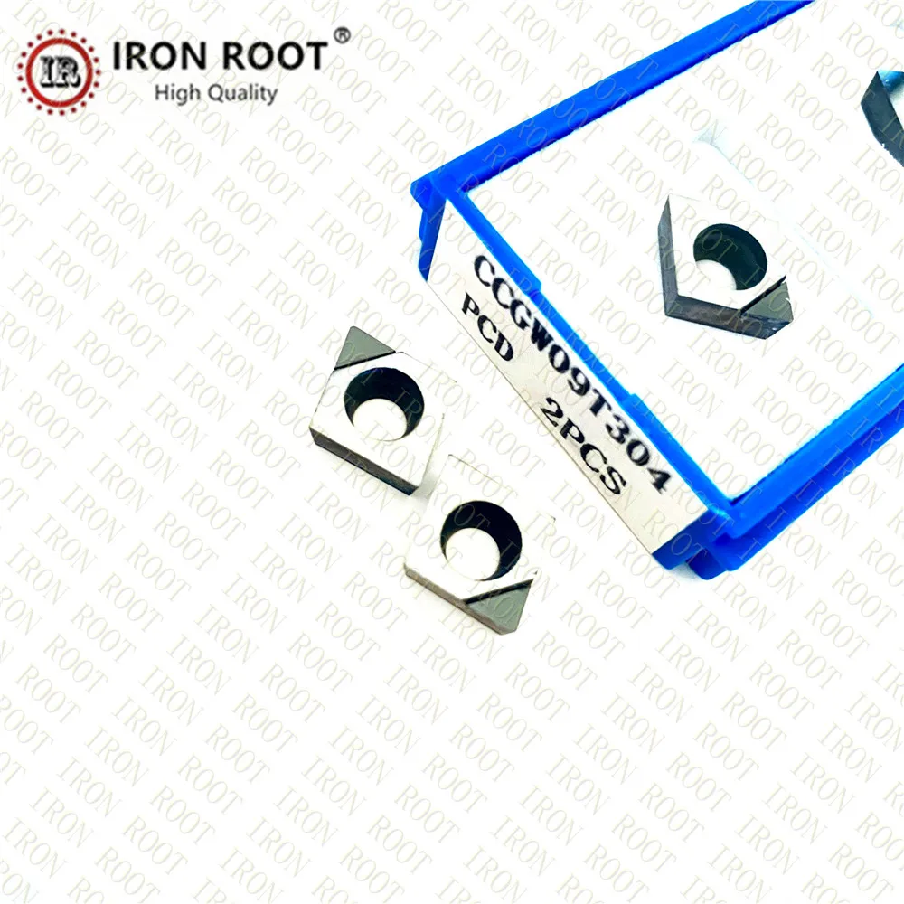 

Токарная Вставка 2P CCGW09T304,CCGW09T308, обработка PCD, токарный станок с ЧПУ для металла, токарный инструмент, алмазная вставка