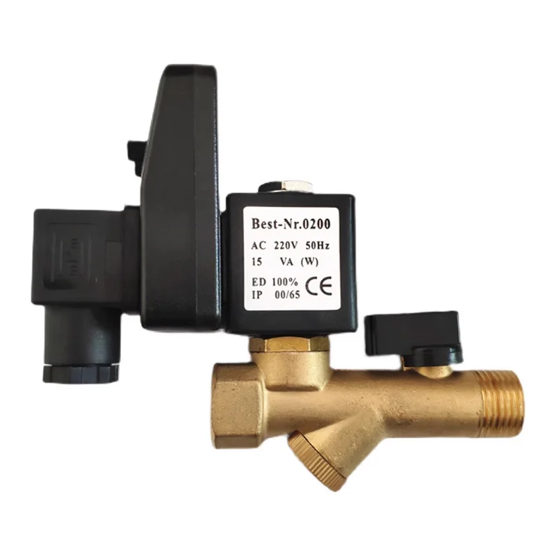 Válvula Eletrônica do Dreno para o Compressor de ar Best-nr.0200 Tanques do Secador do ar Uma Parte Dividir o tipo Ac220v